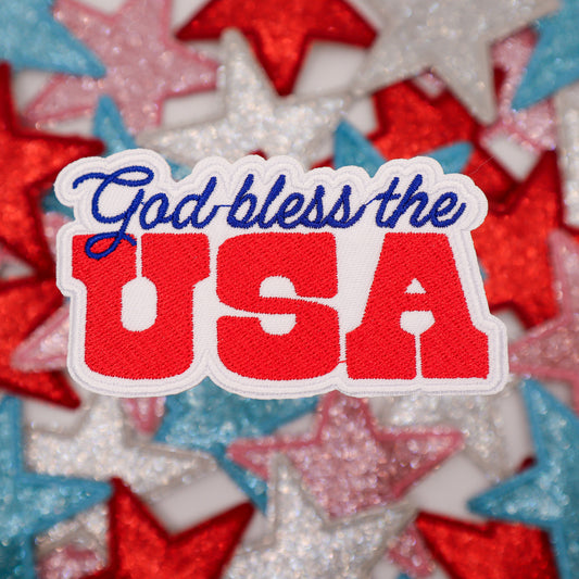GOD BLESS THE USA patch