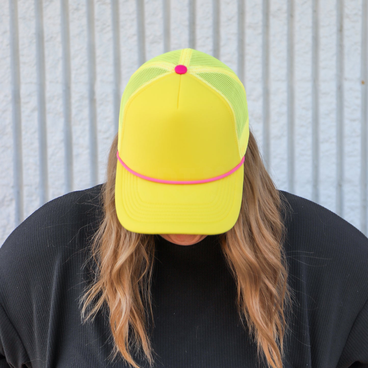 PINK LEMONADE TRUCKER HAT | HEART ❣︎ SOL ORIGINAL