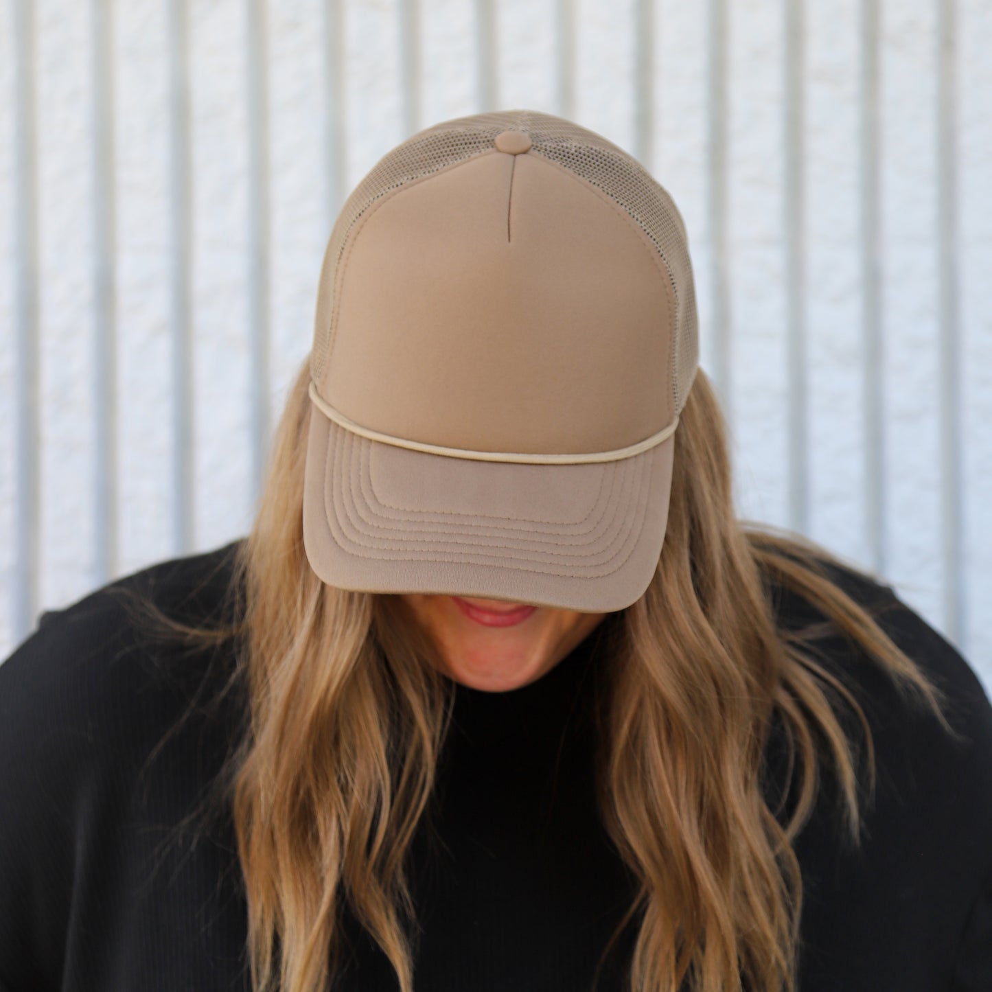 MOCHA TRUCKER HAT | HEART ❣︎ SOL EXCLUSIVE