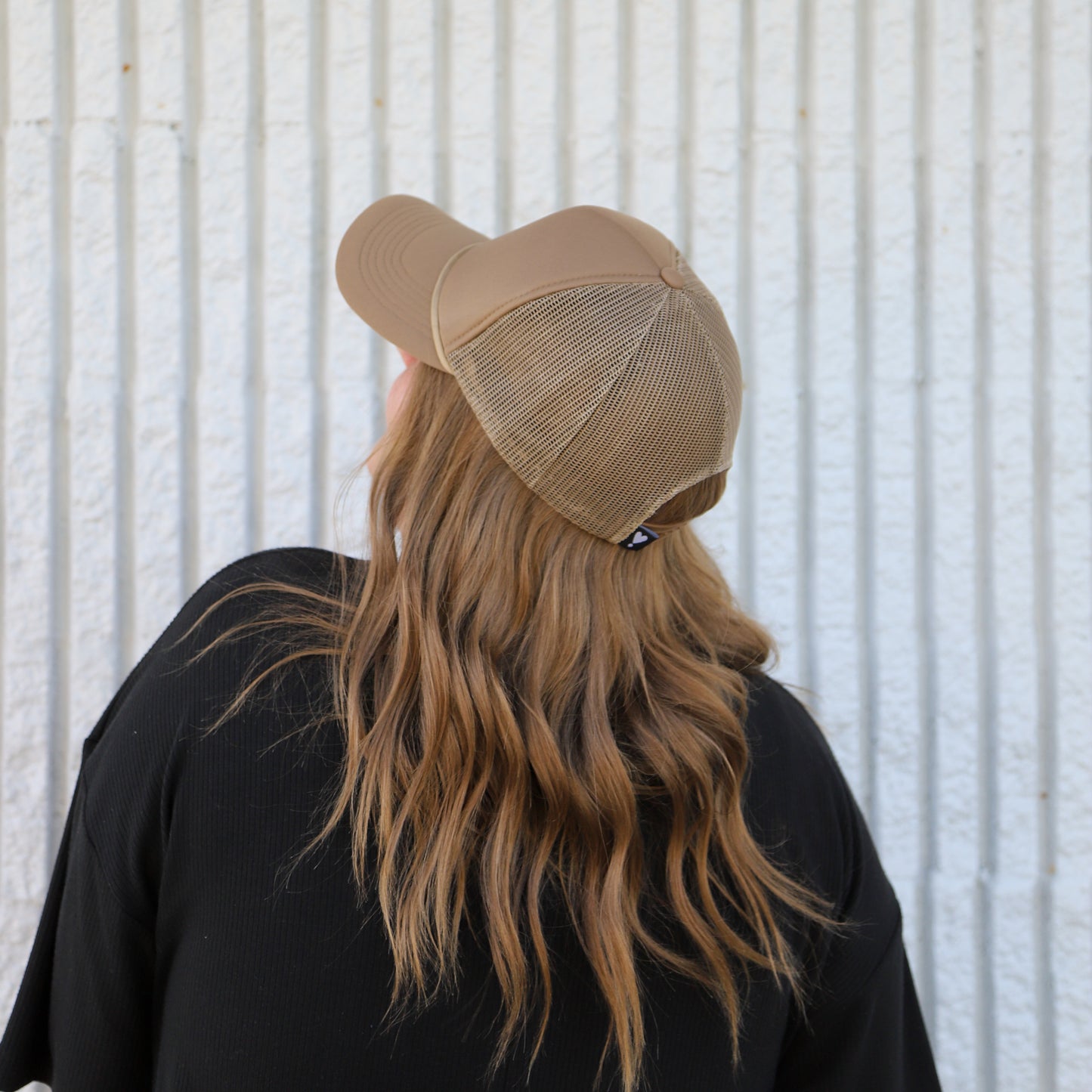 MOCHA TRUCKER HAT | HEART ❣︎ SOL EXCLUSIVE