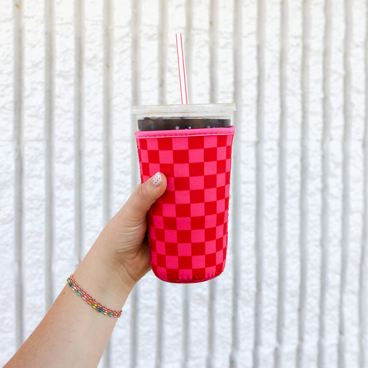 CHECKERBOARD drink sleeve