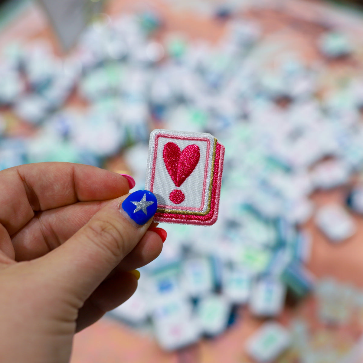 HEART ❣︎ SOL MAHJONG TILE PATCH