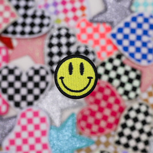 MINI SMILEY FACE patch