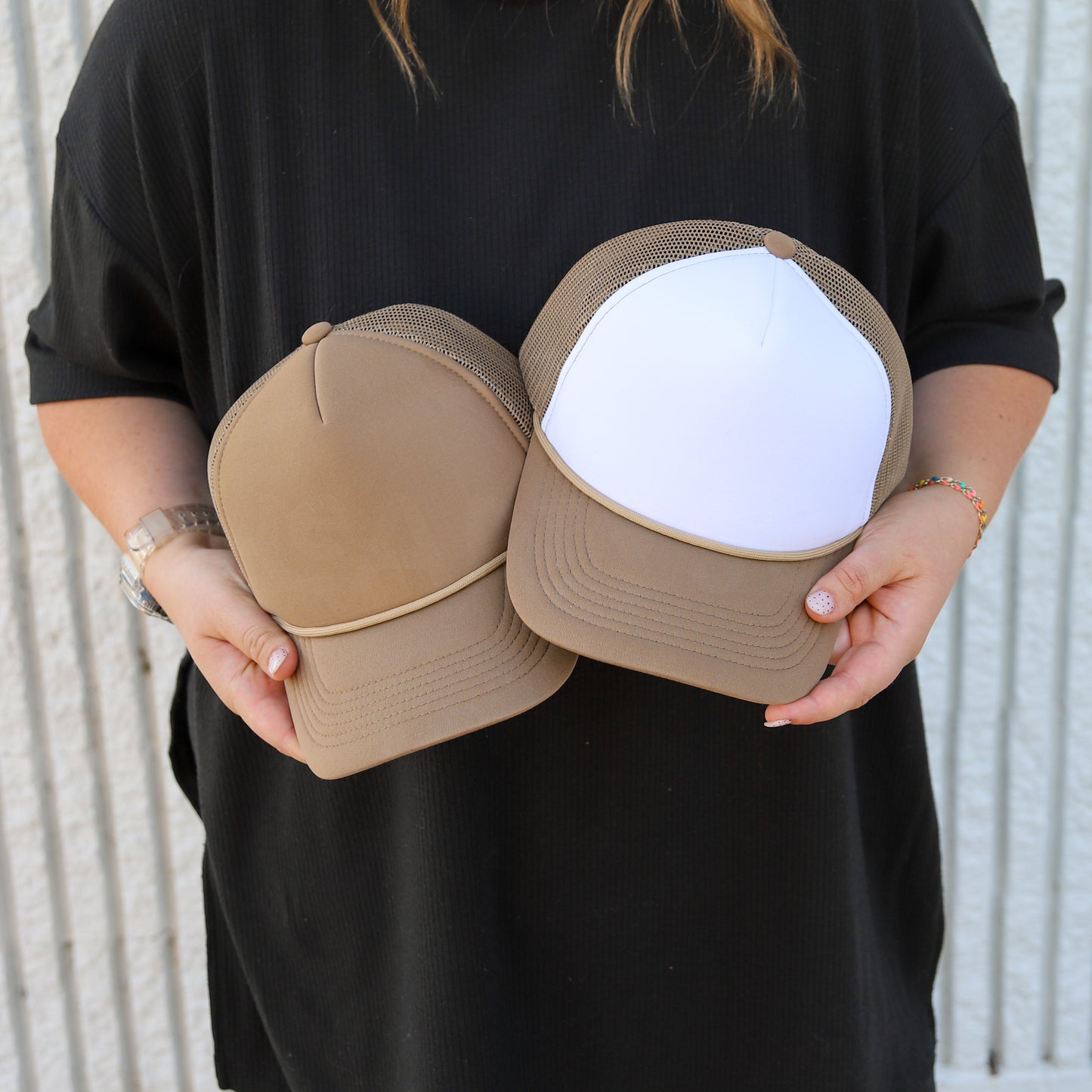 MOCHA TRUCKER HAT | HEART ❣︎ SOL EXCLUSIVE