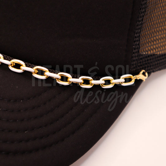 GOLDEN GIRL hat chain