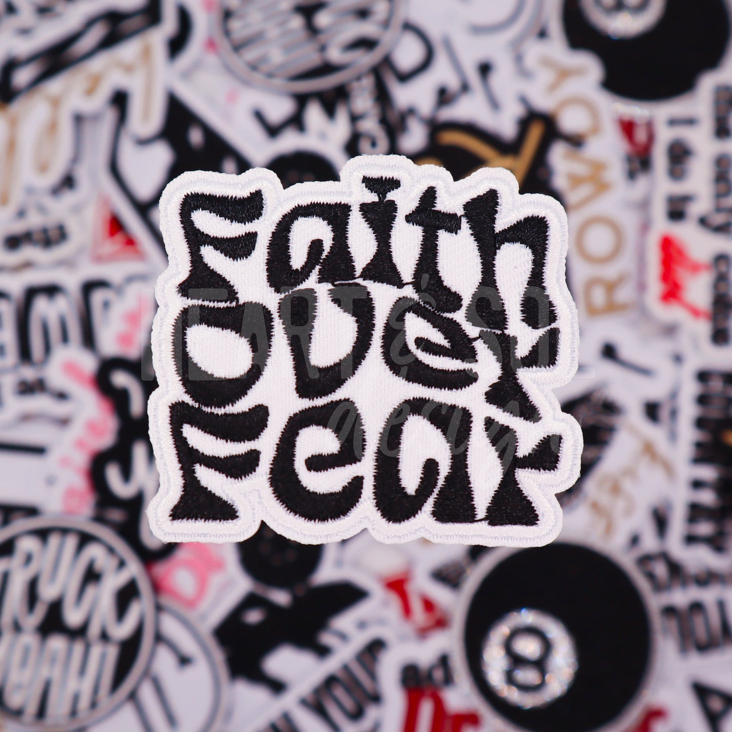 FAITH OVER FEAR patch *NEW COLOR*