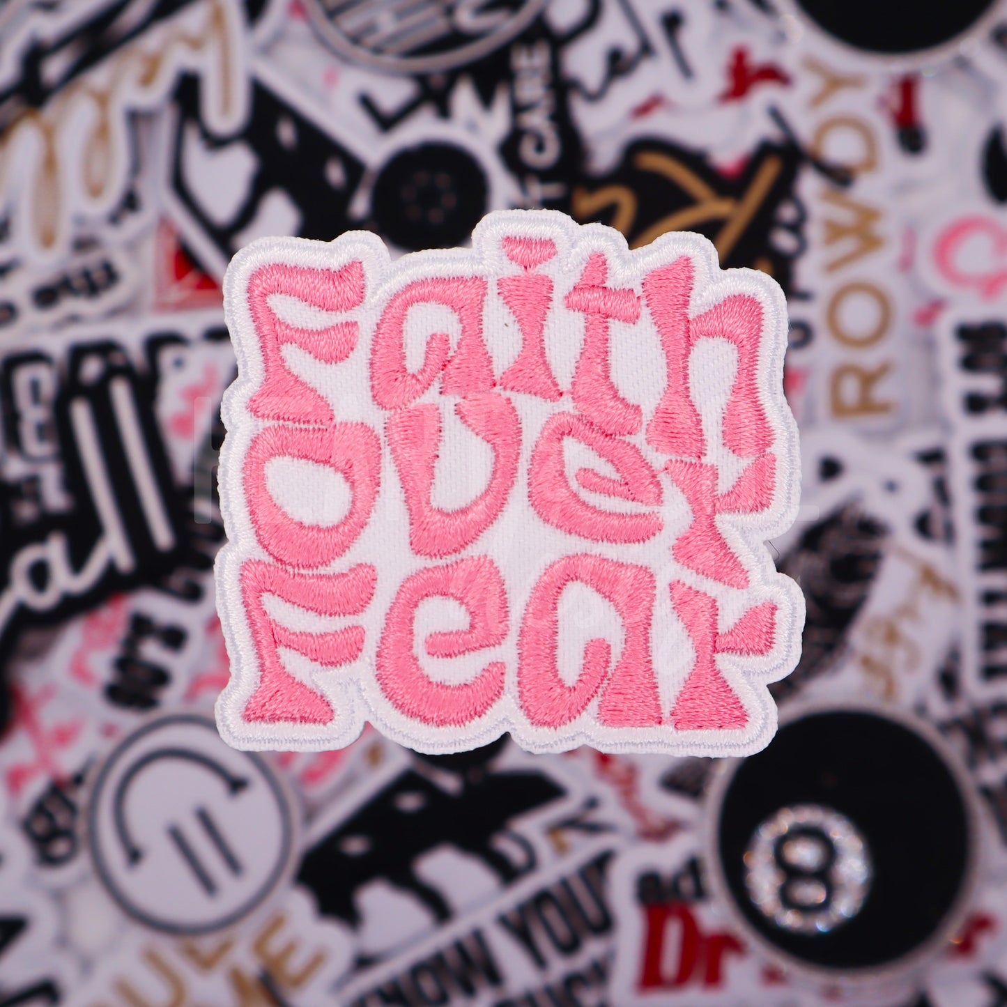 FAITH OVER FEAR patch *NEW COLOR*