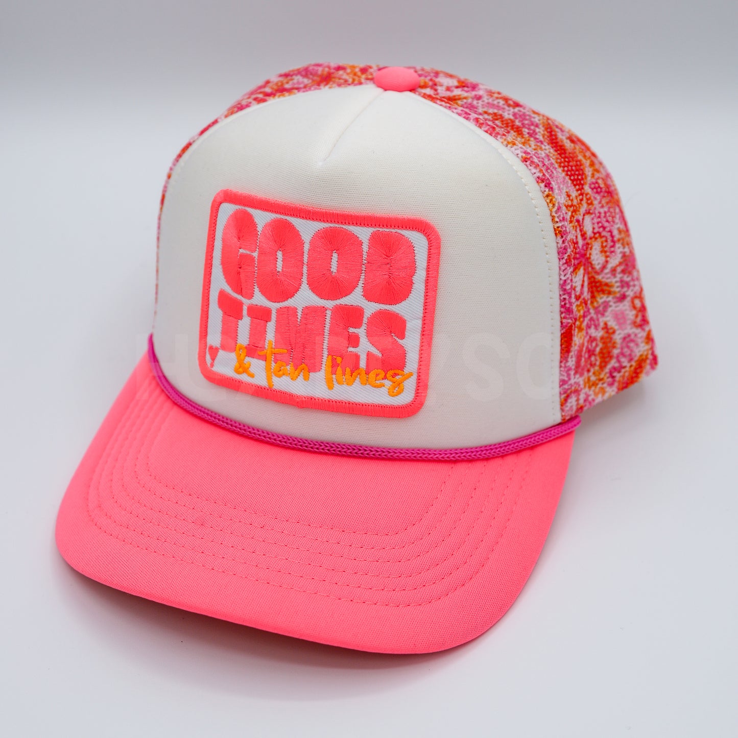 GOOD TIMES & TAN LINES patch