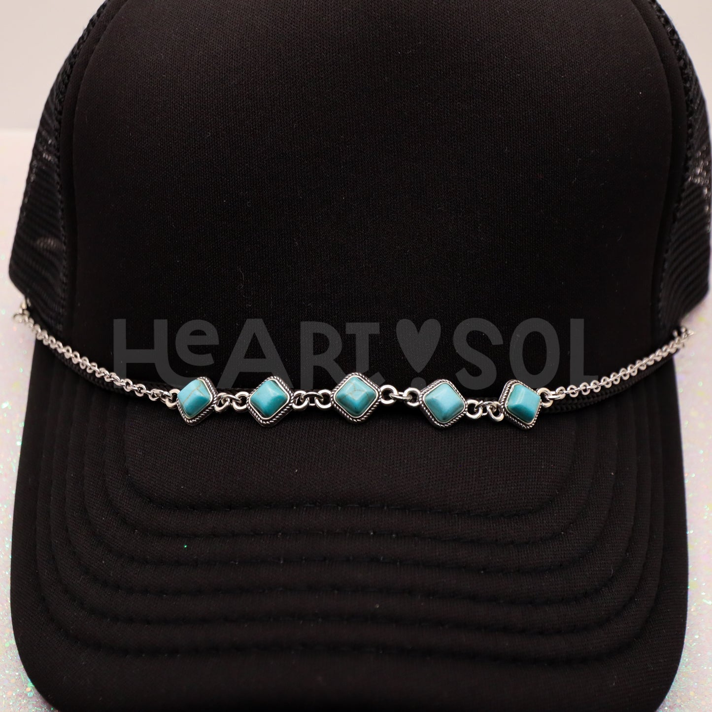 TURQUOISE DREAM hat chain