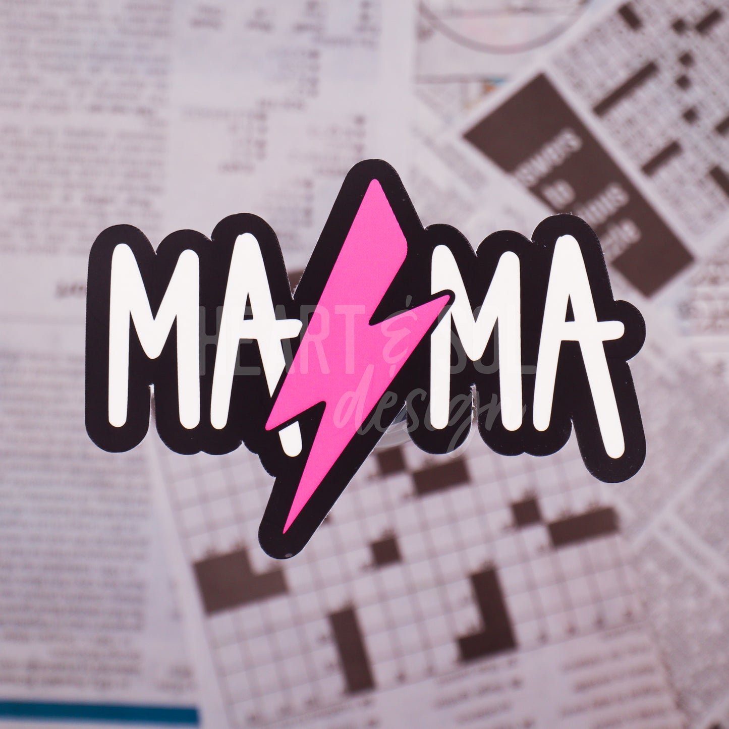 *MAMA BOLT sticker