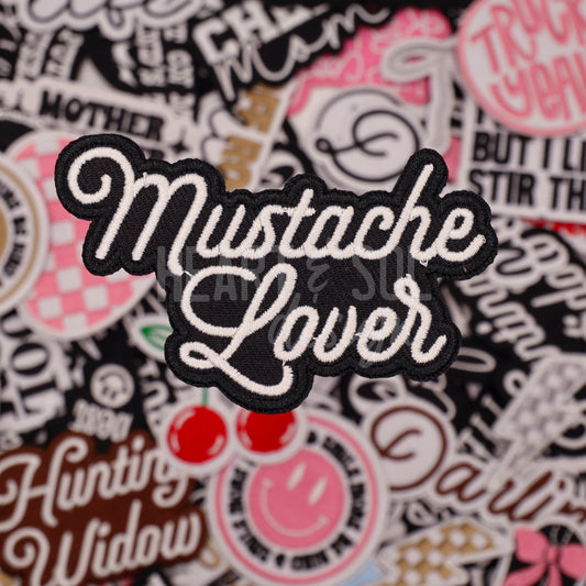 MUSTACHE LOVER patch