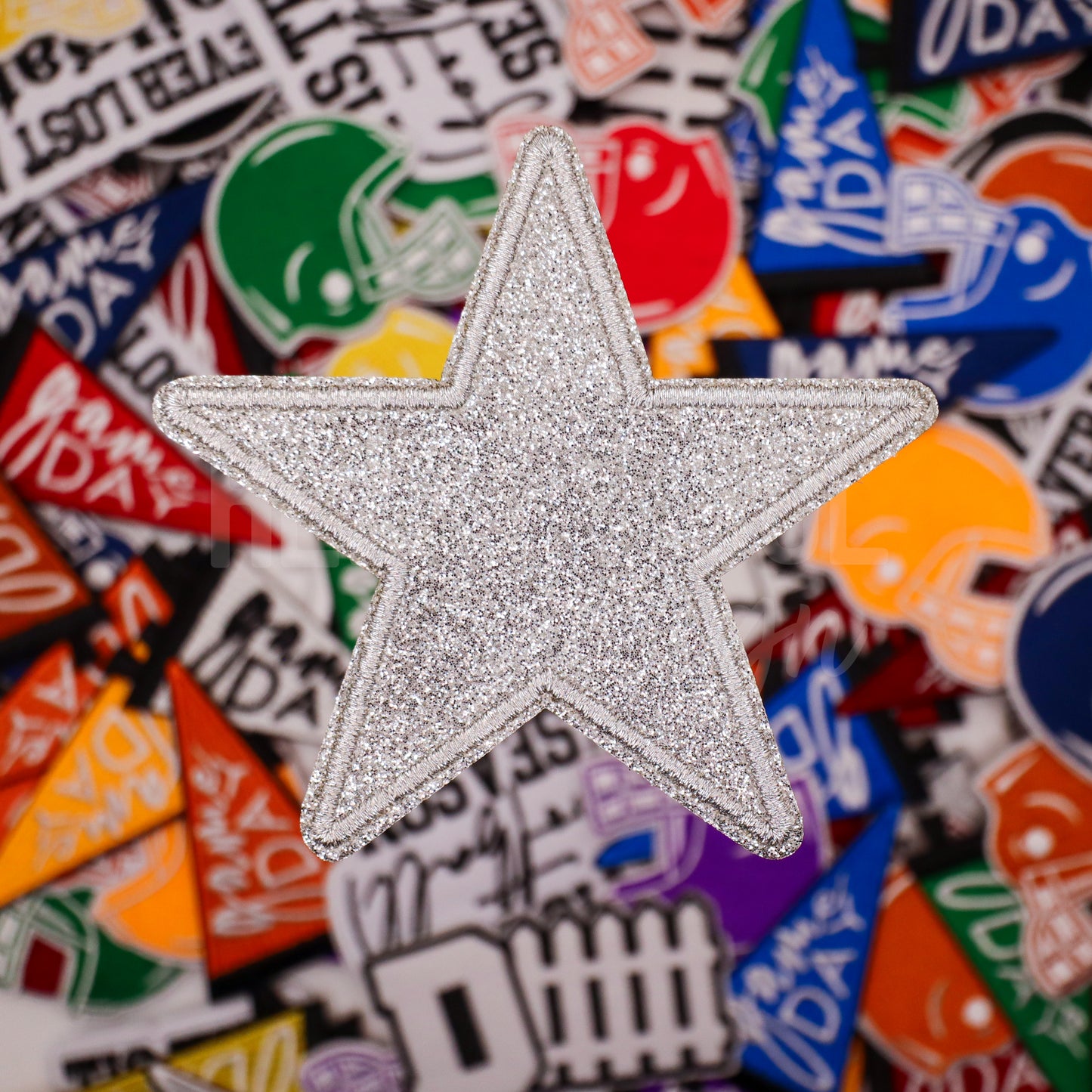 GLITTER STAR patch