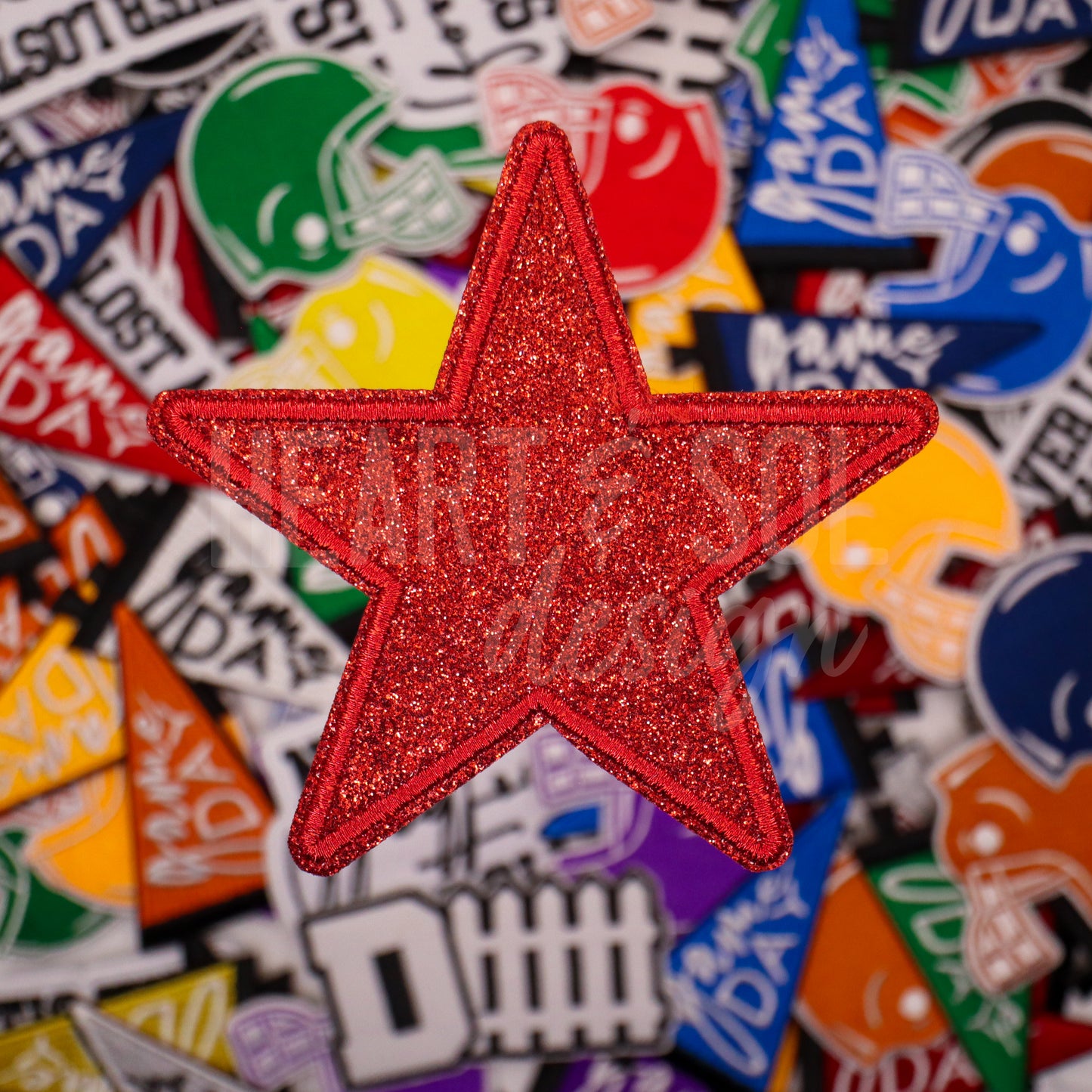 GLITTER STAR patch