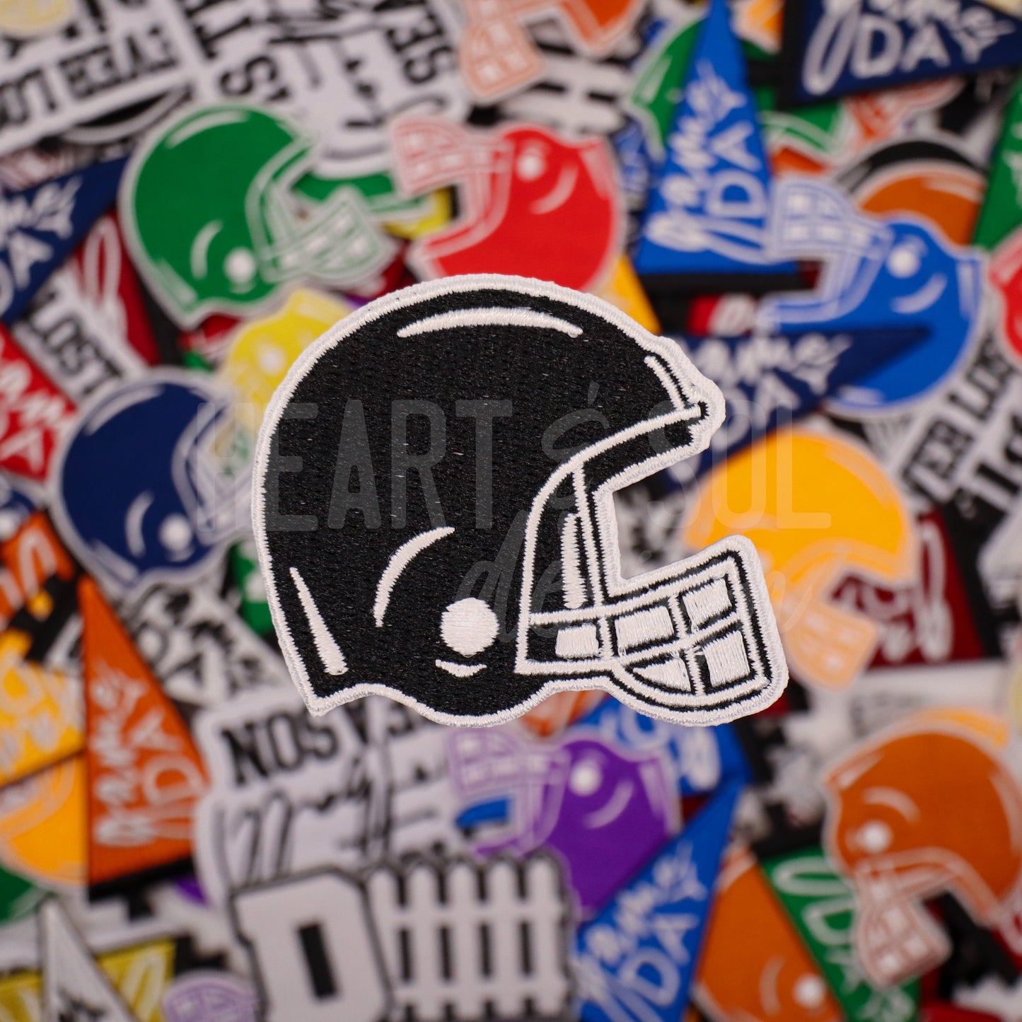 FOOTBALL HELMET patch