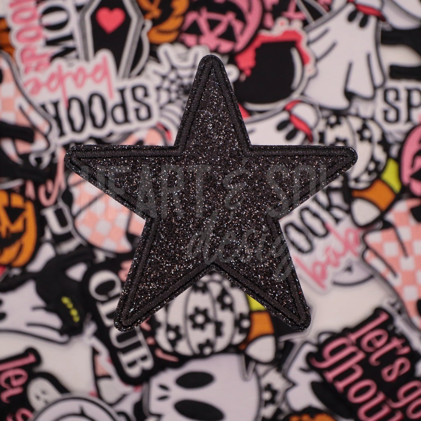 GLITTER STAR patch