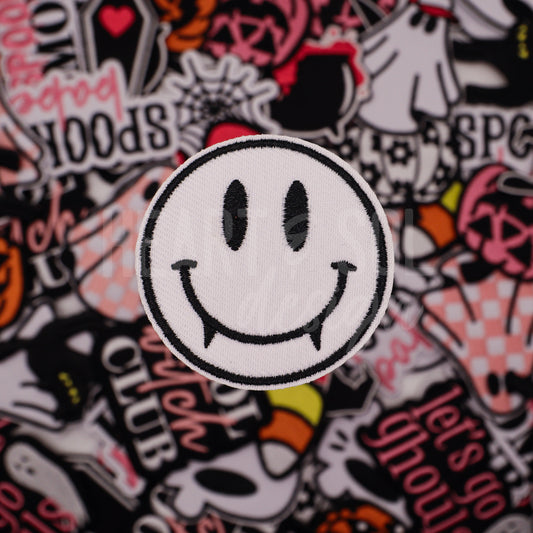 VAMPIRE SMILEY patch