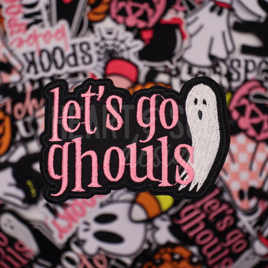 LET'S GO GHOULS patch