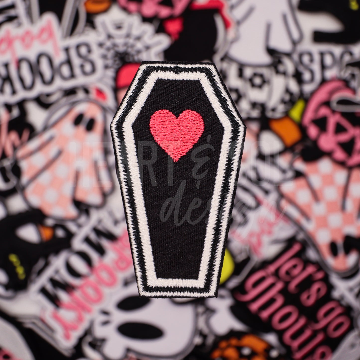 LOVE COFFIN patch