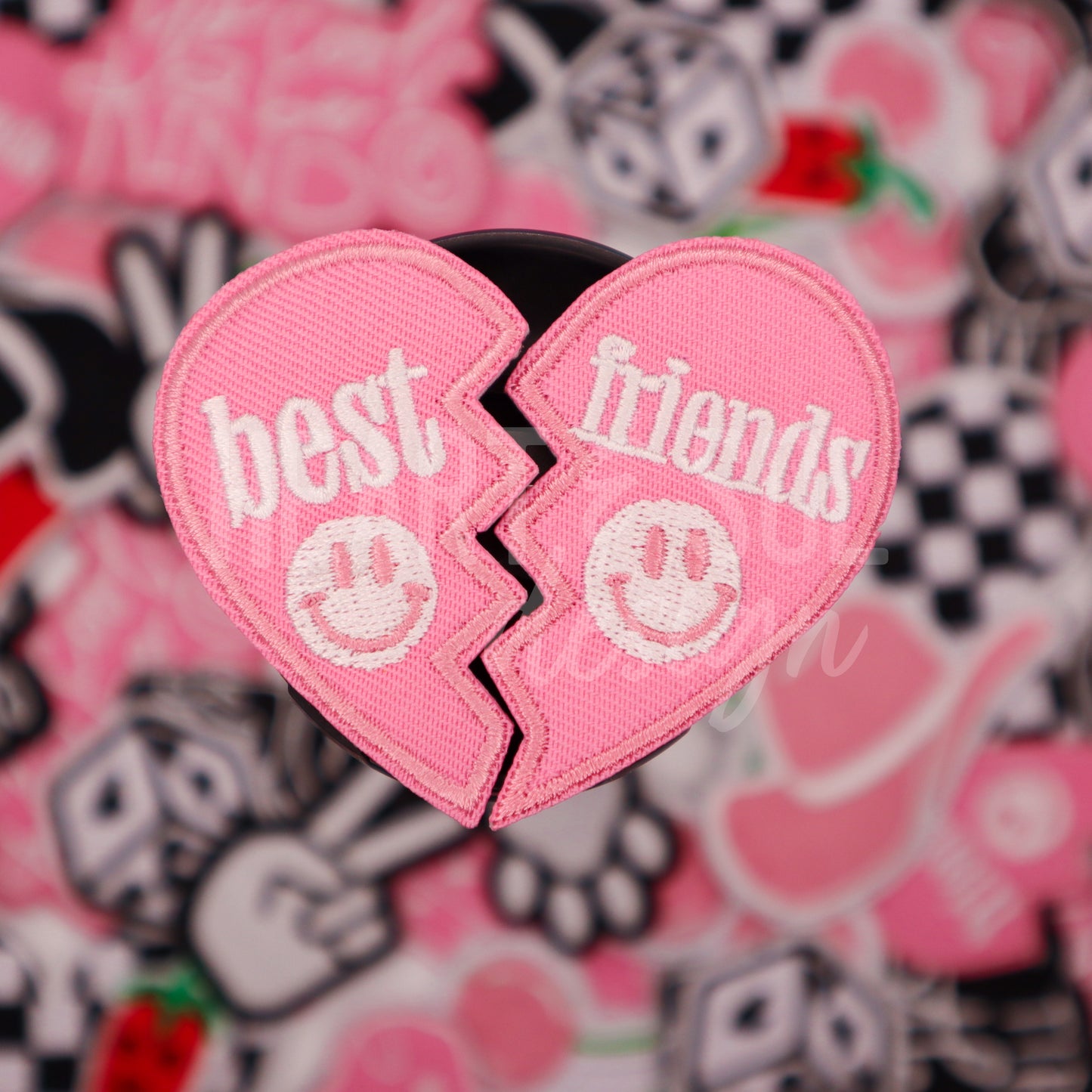 BEST FRIENDS CHARM patches