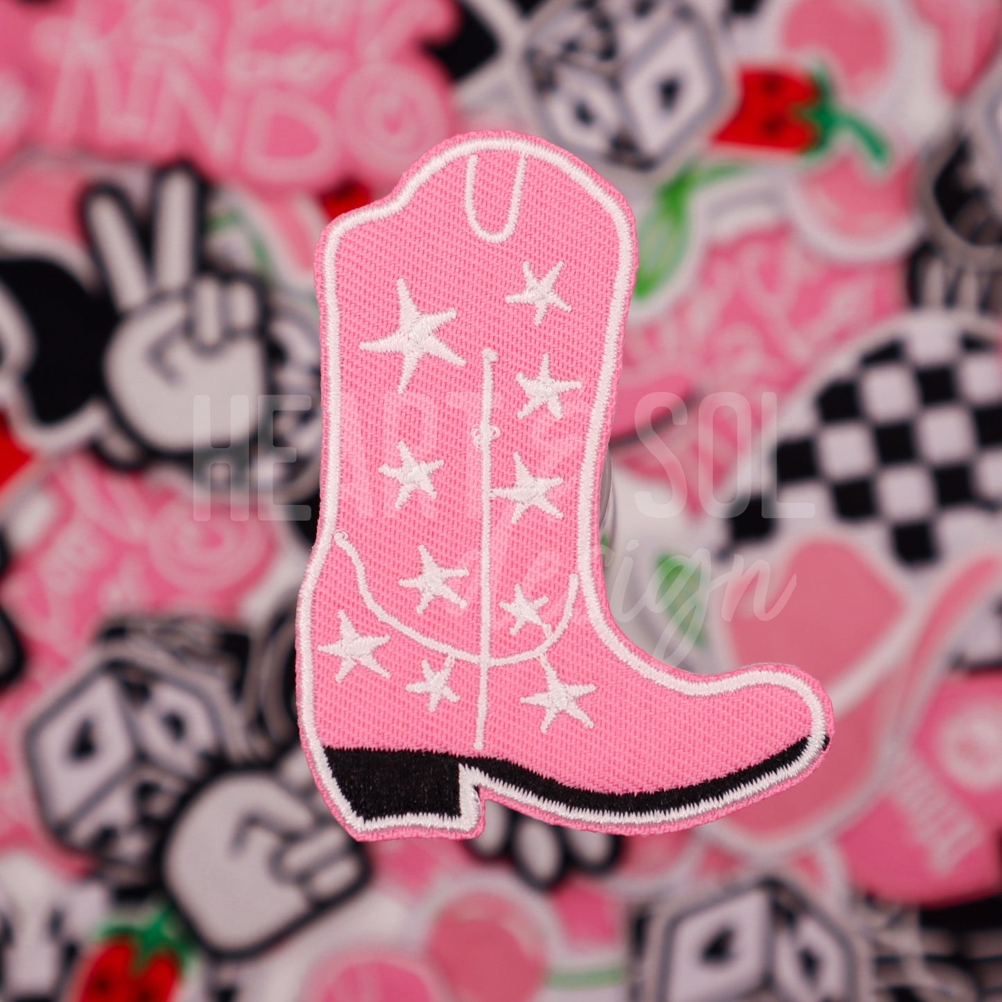 COWGIRL BOOT patch