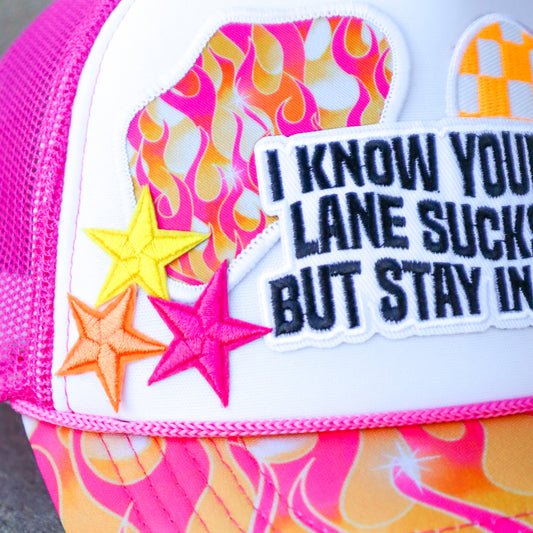 PINK FLAME BLOB patch