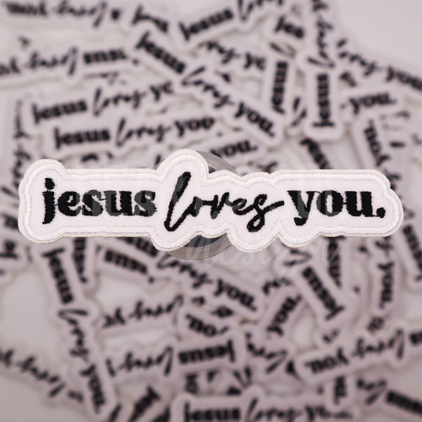 JESUS LOVES YOU patch