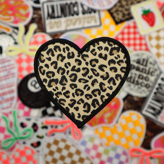 CHEETAH HEART patch