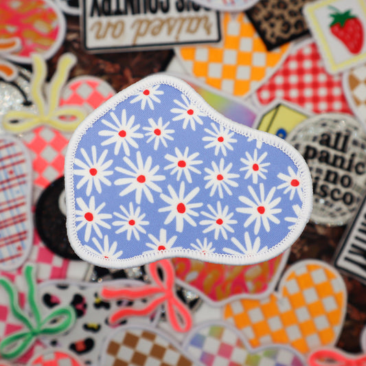 RED, WHITE & BLOOM BLOB patch