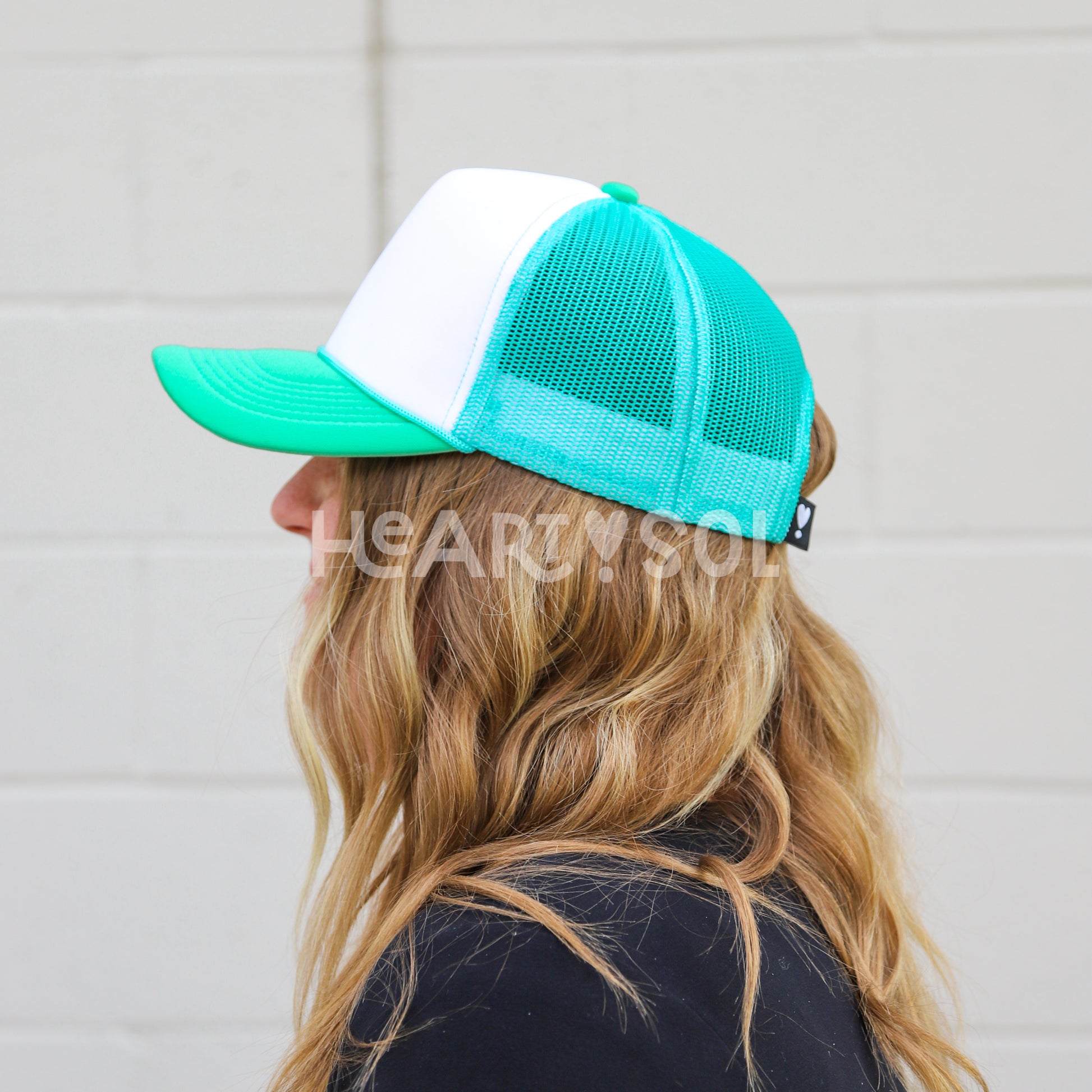 succulent hat SUCCULENT GREEN TRUCKER HAT