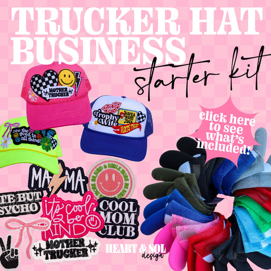 TRUCKER HAT BUSINESS STARTER KIT